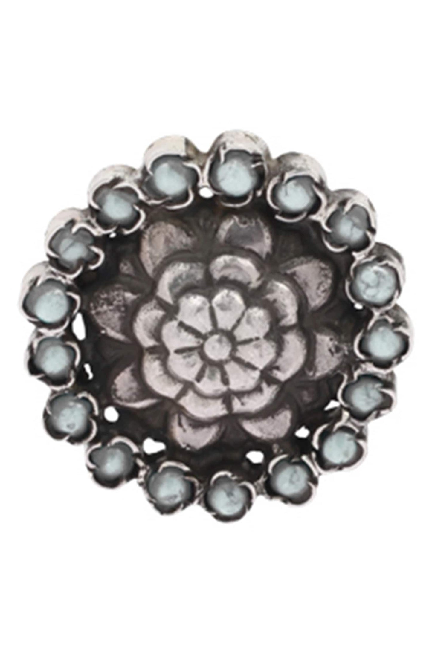 Handcrafted Carved Stud Earrings