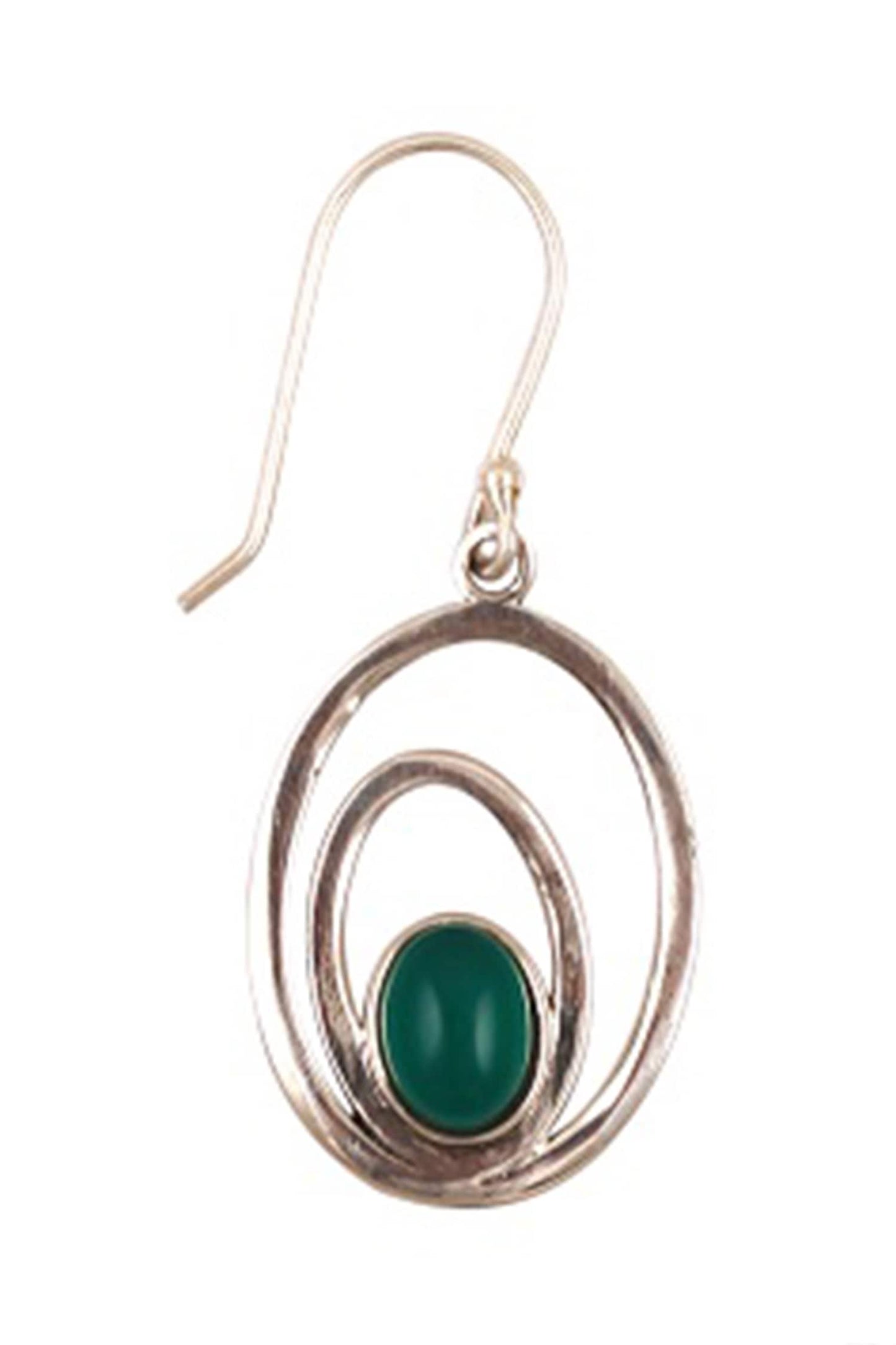 Tiered Stone Drop Earrings