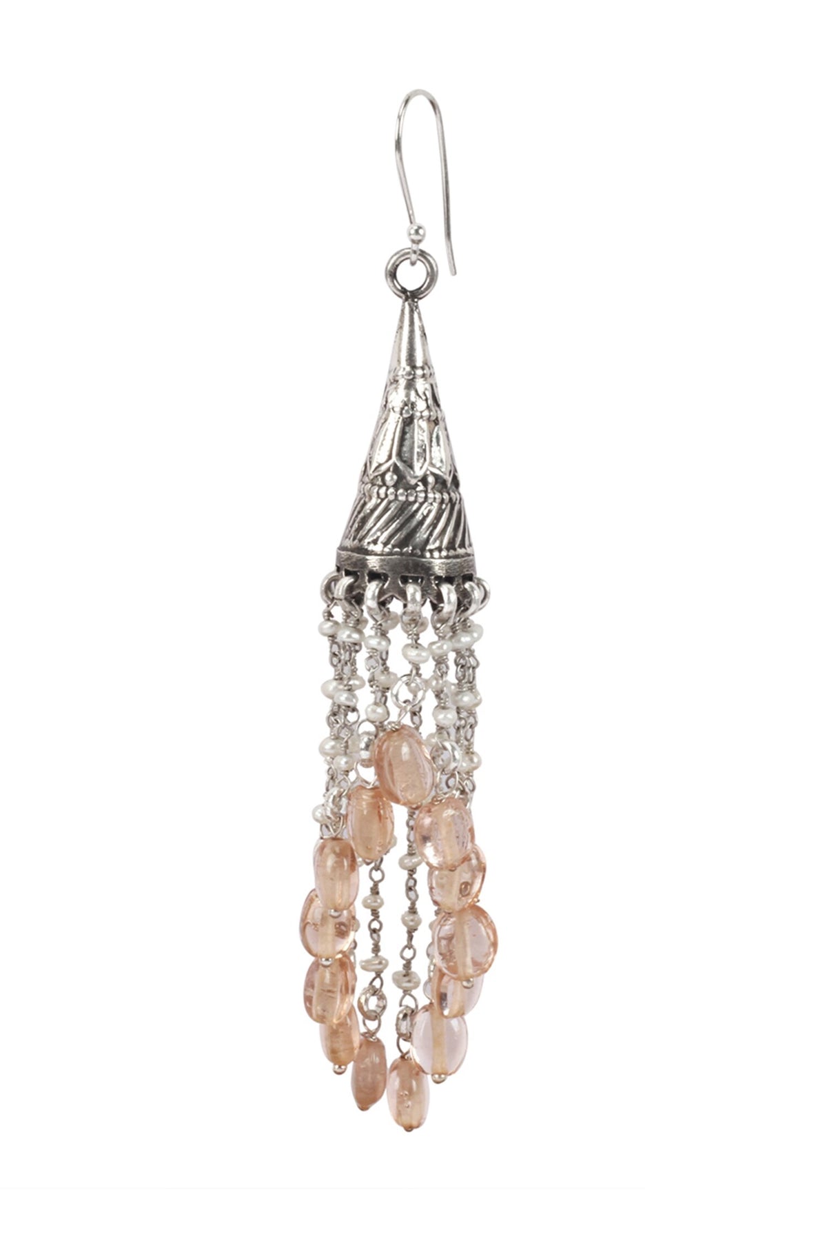 Handcrafted Bead Drop Dangler Earrings