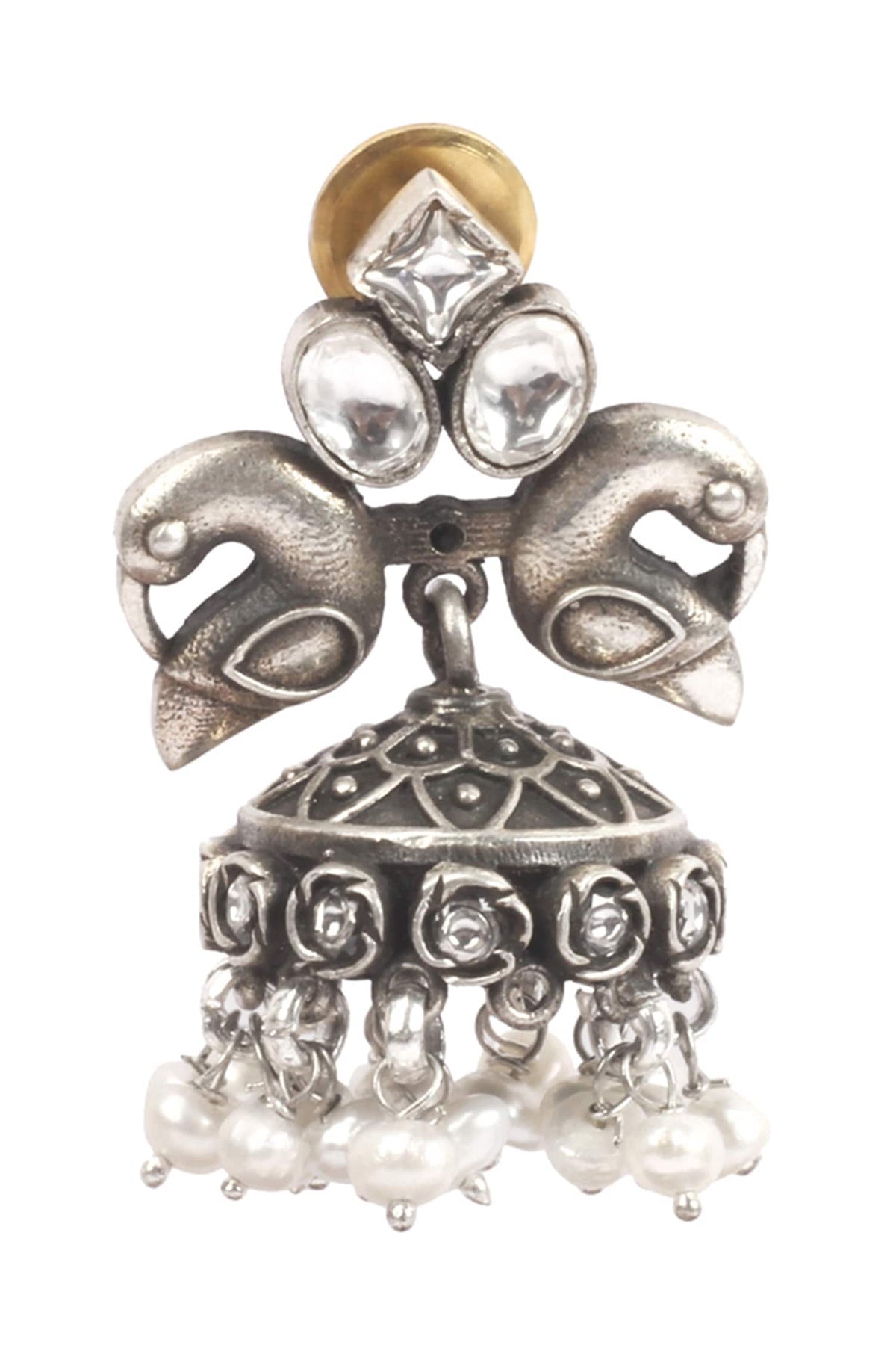 Handcrafted Bead Drop Jhumkas