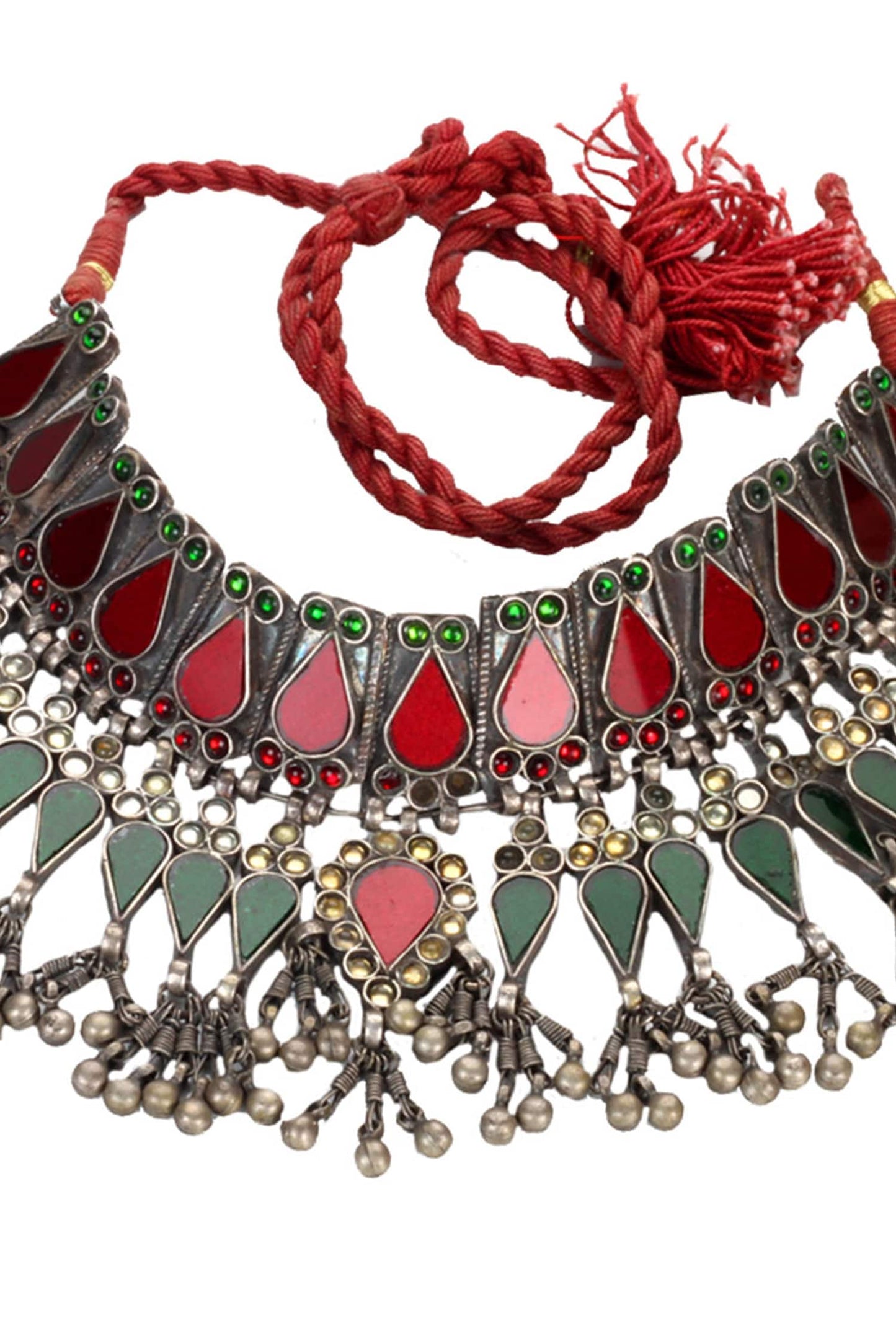 Handmade Glass Stone Choker