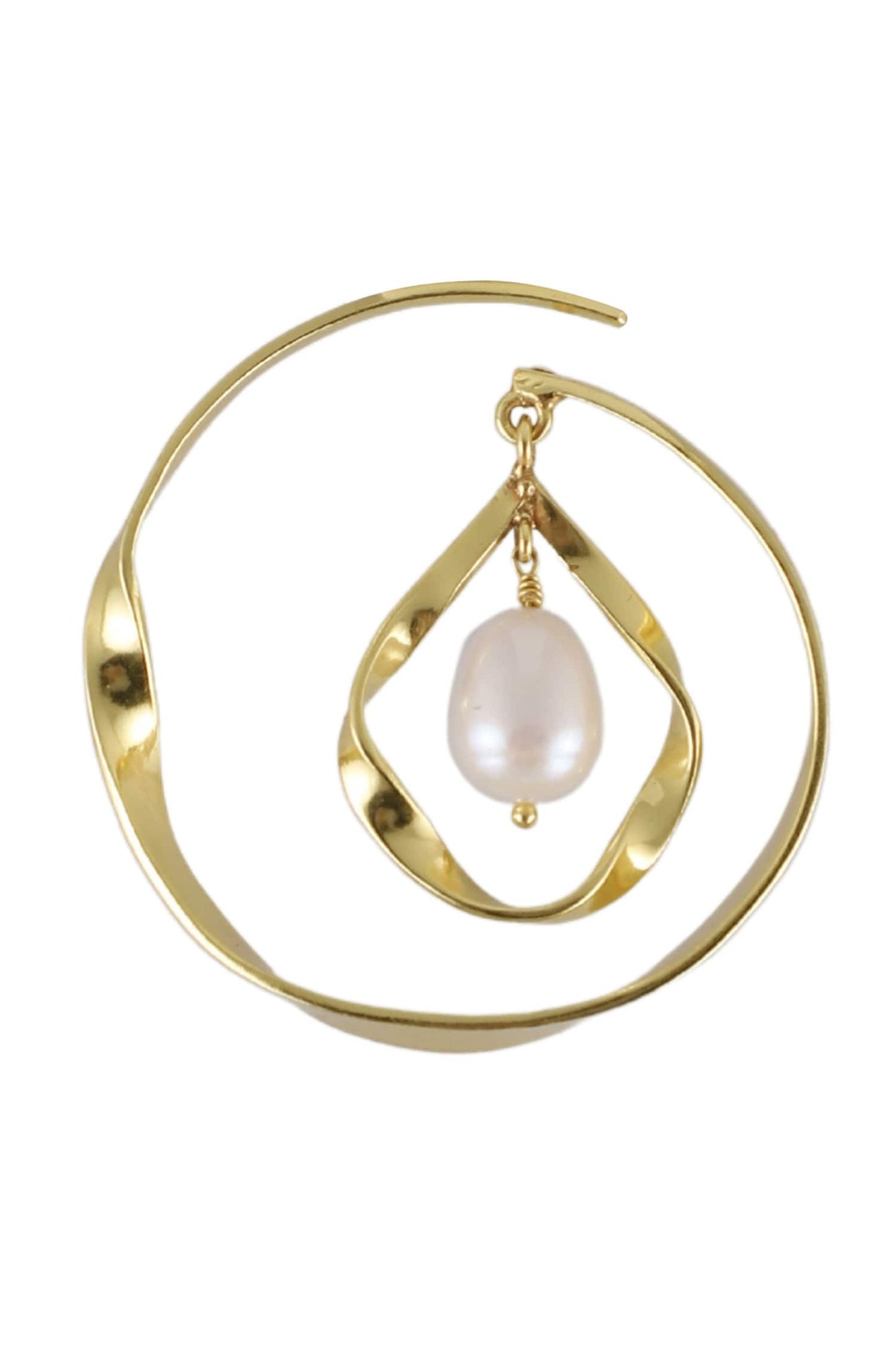 Calla Embellished Hoops