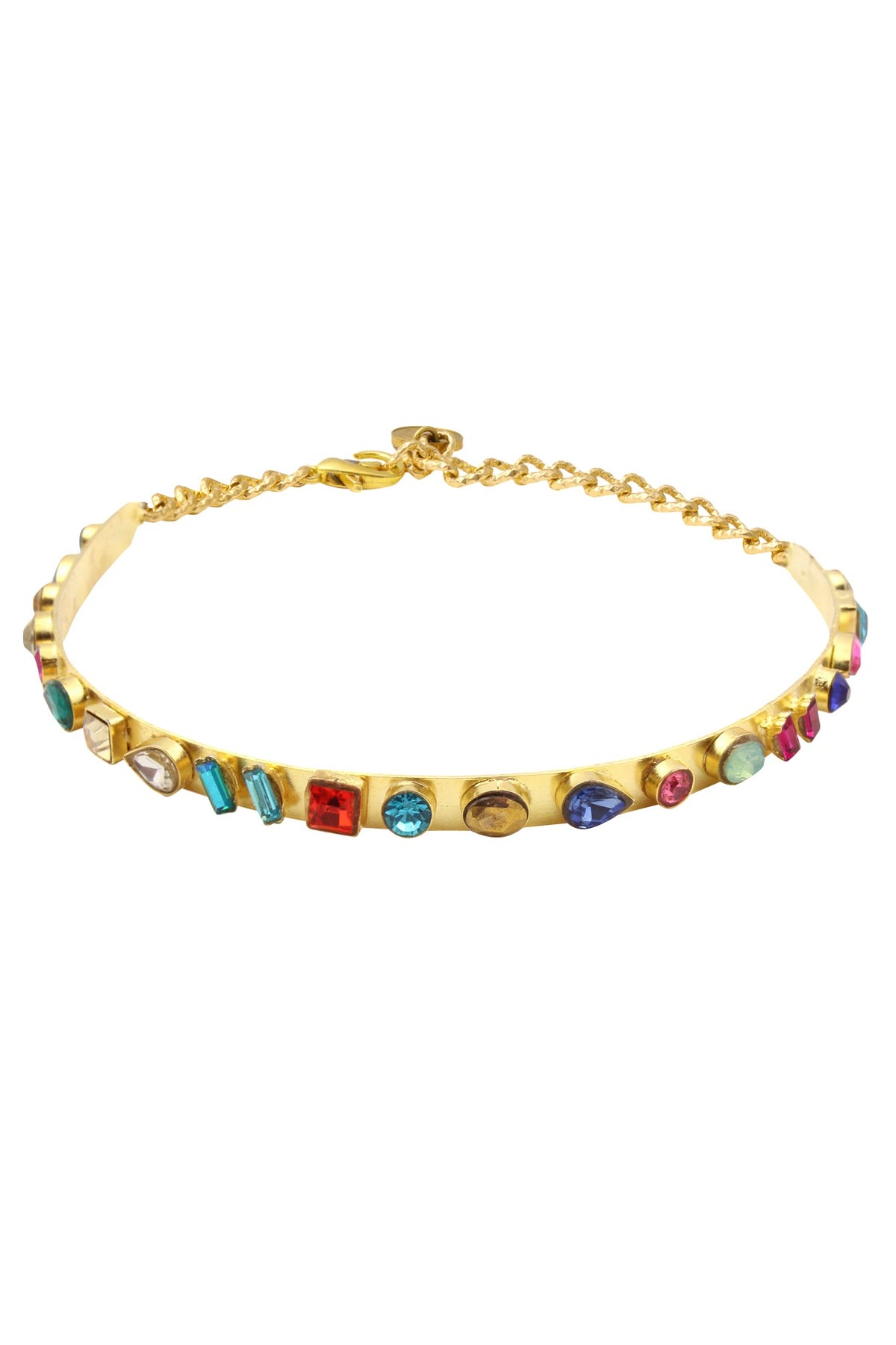 Candy Multicolor Swarovski Elements Choker Necklace