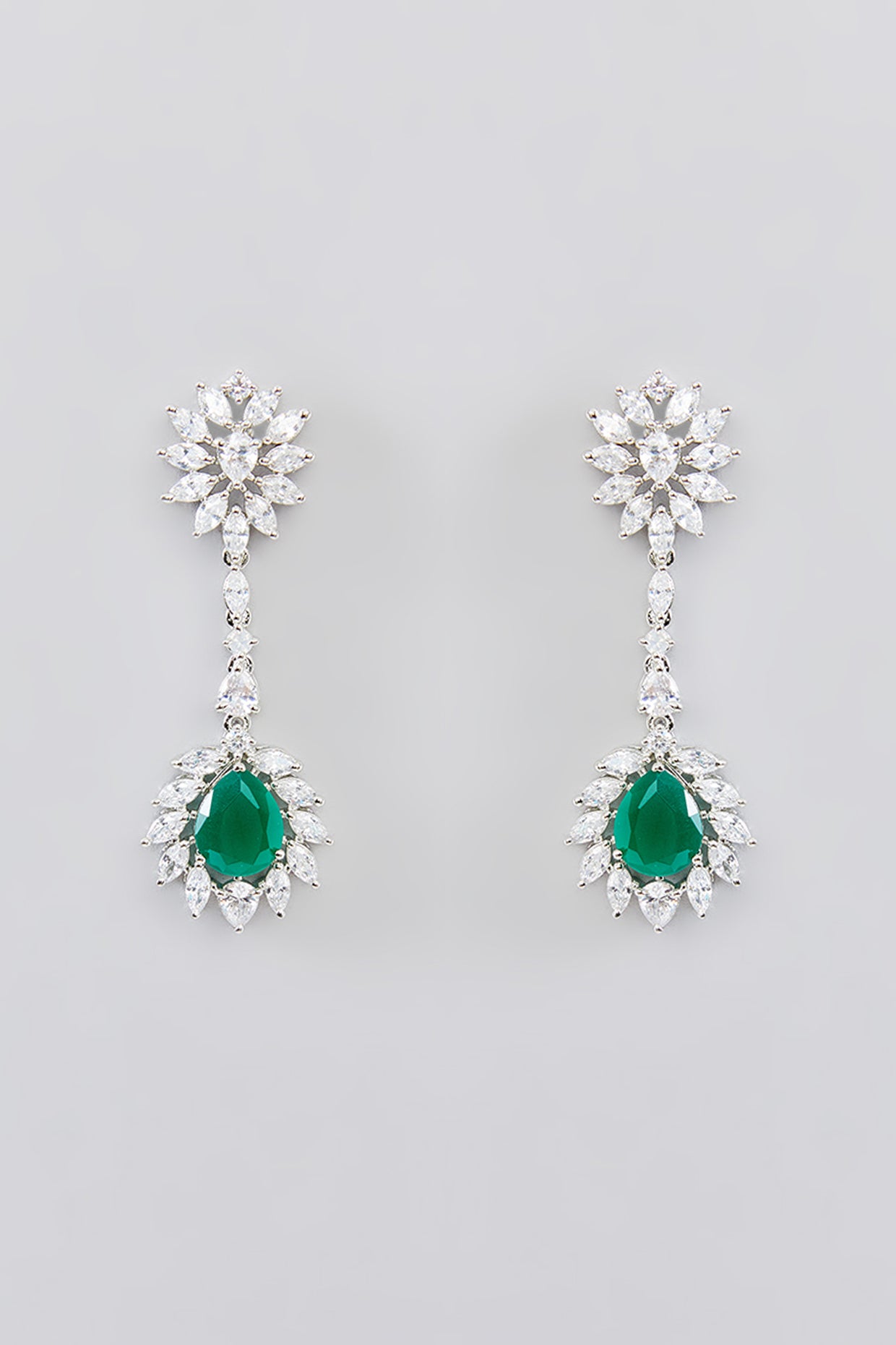 Qureshi Emerald Diamond Necklace sets