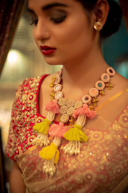 Hand Embroidered Necklace 