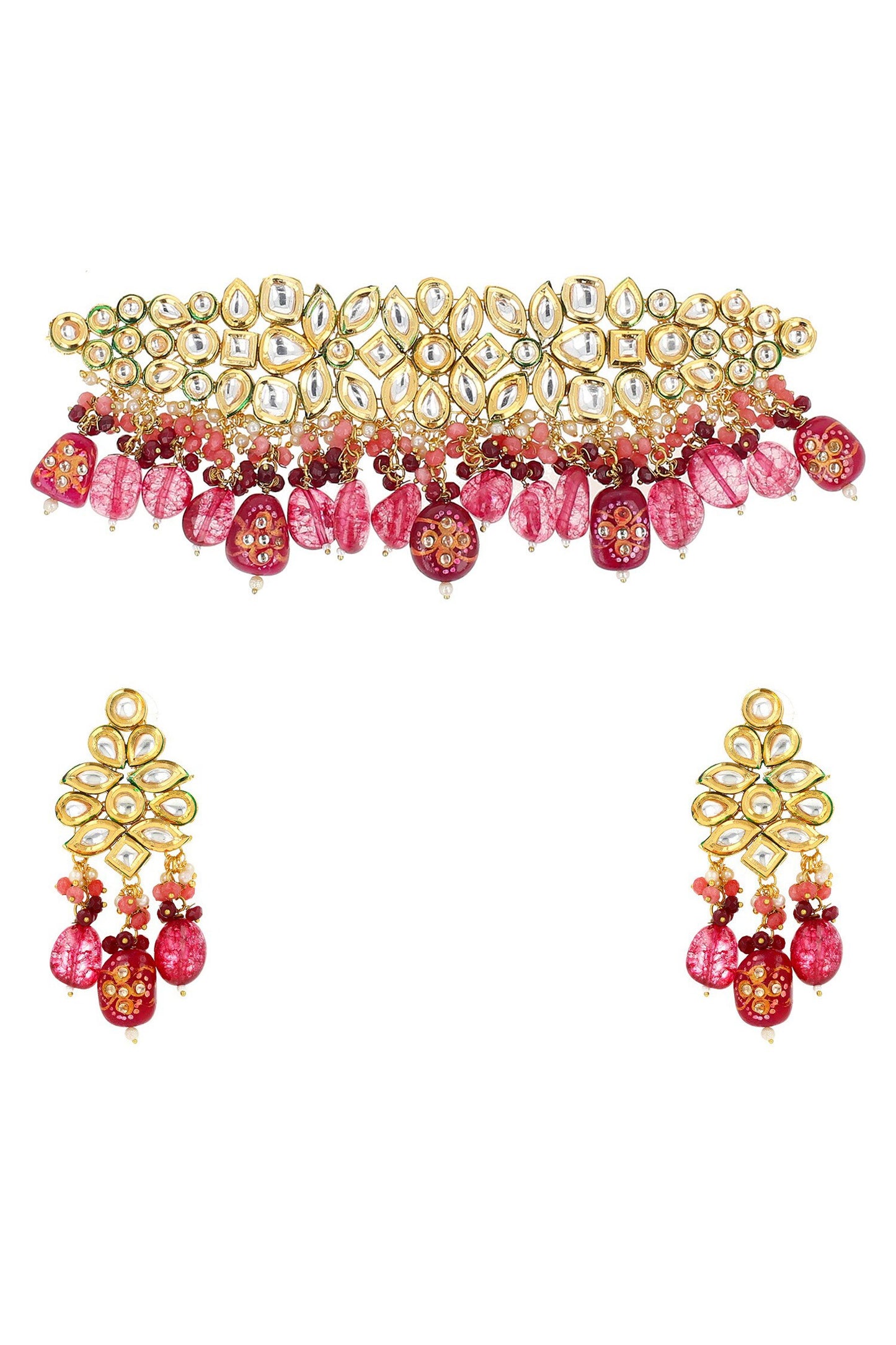 Kundan Embellished Choker Set 