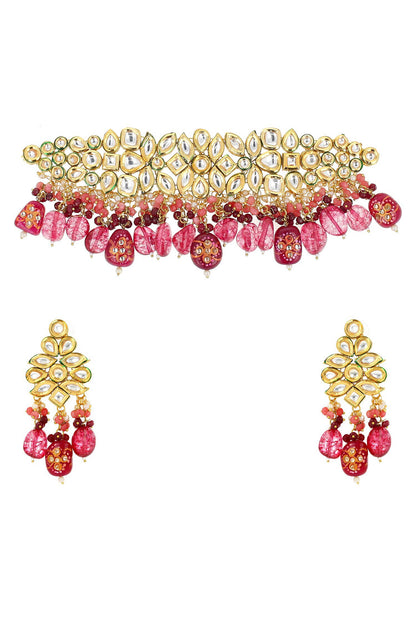 Kundan Embellished Choker Set 