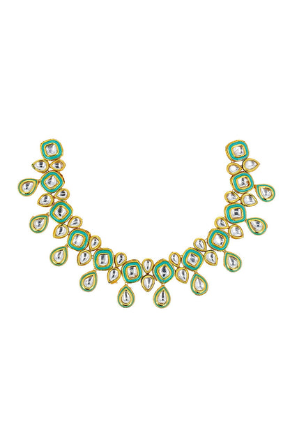 Embellished Kundan Choker Set 
