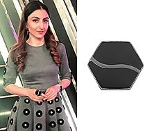 Gunmetal Plated Black Onyx Ring