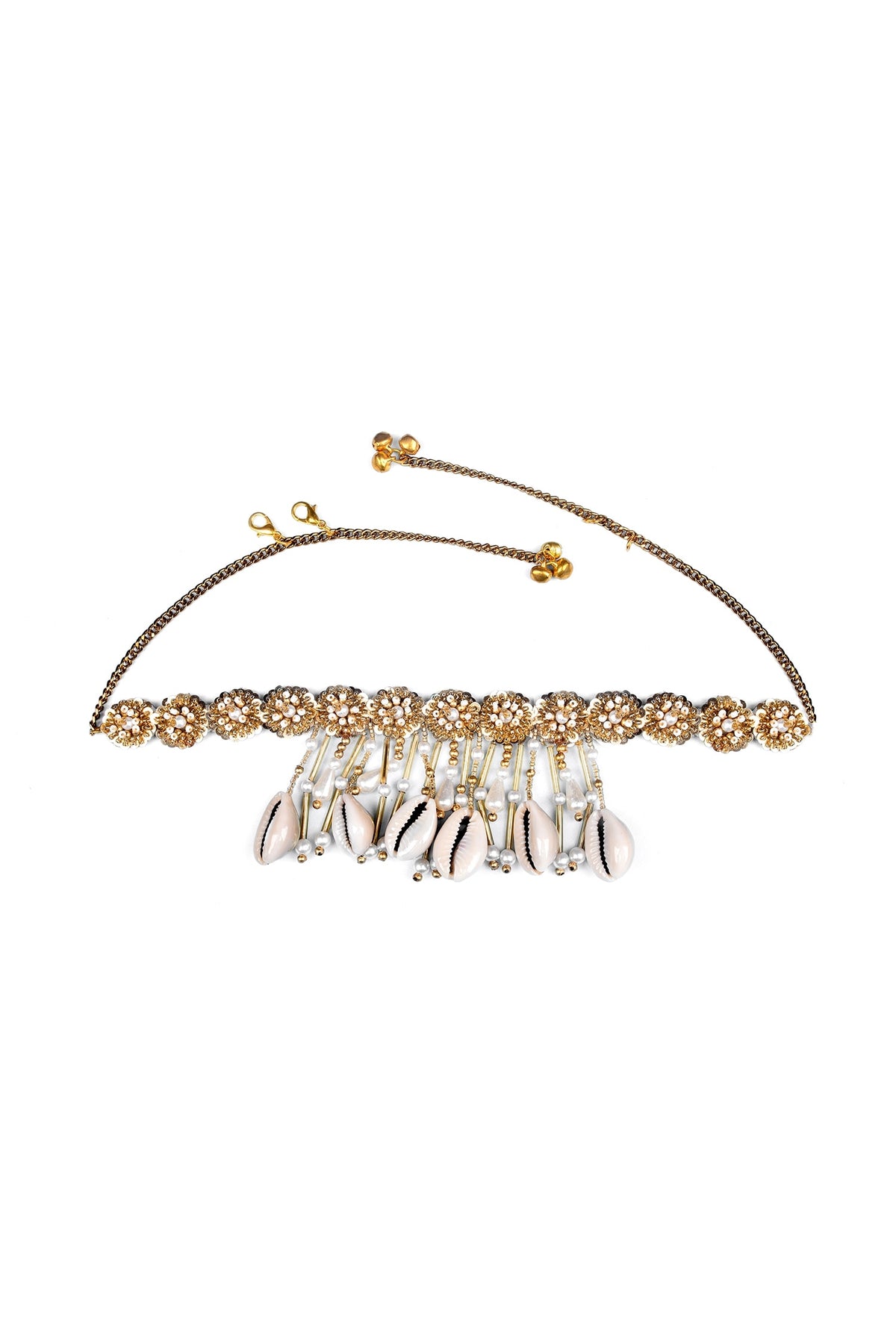 Sequin Embellished Necklace 