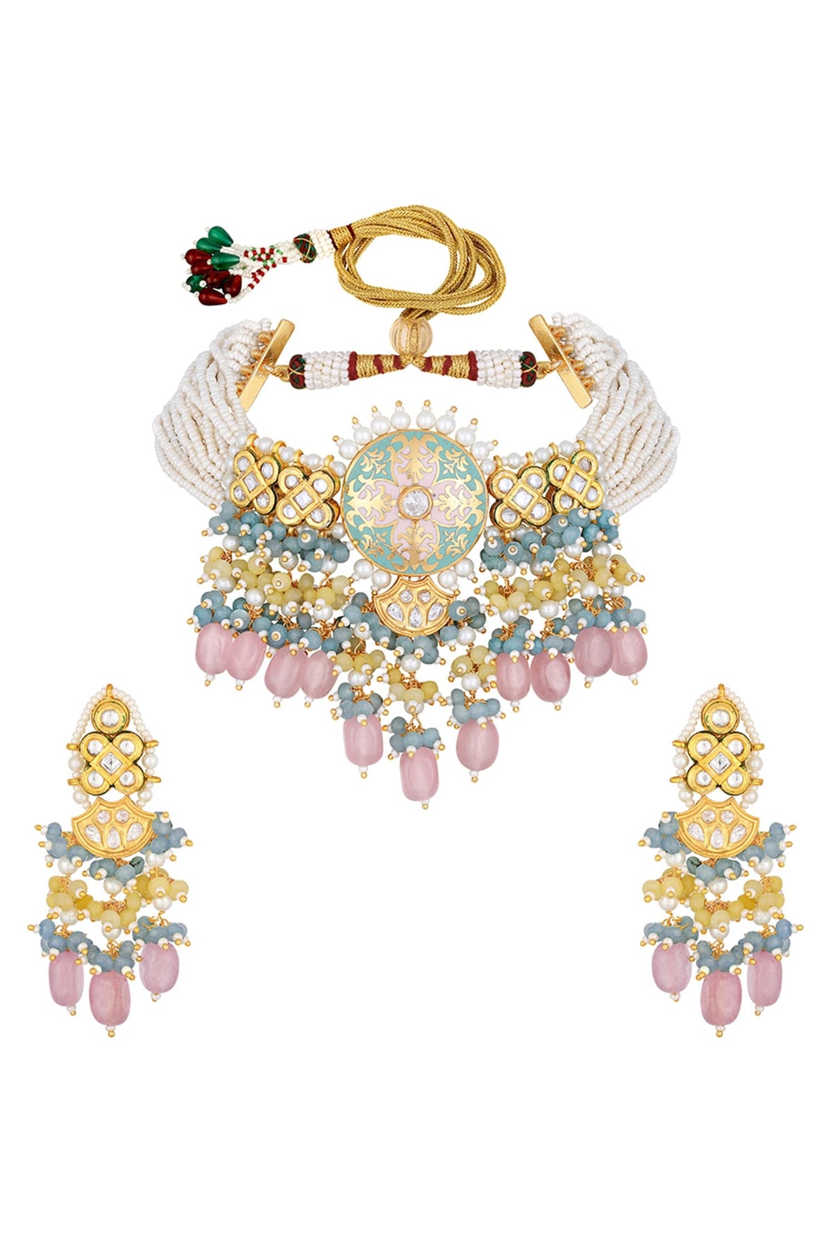 Kundan Embellished Choker Set 