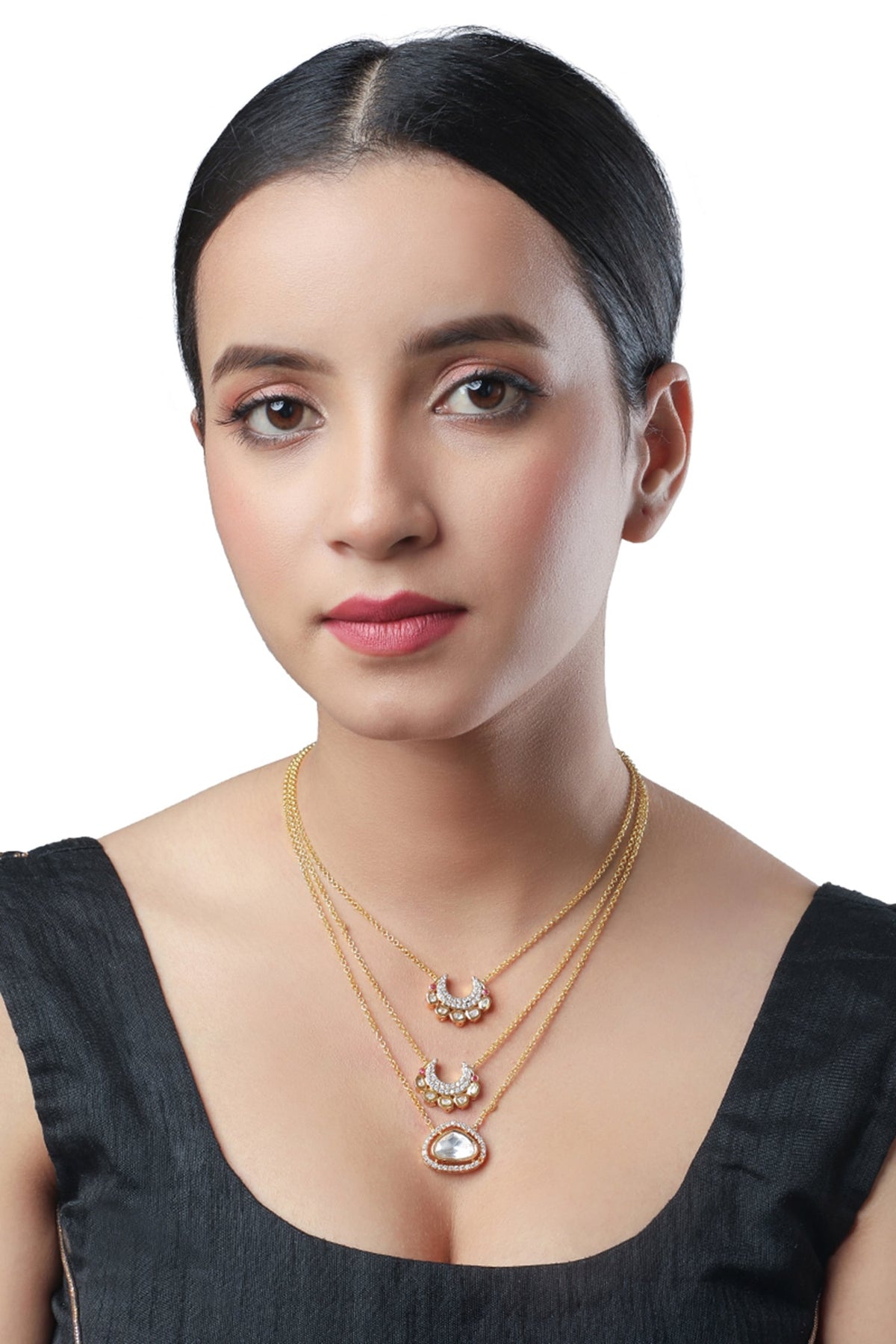 Layered Pendant Necklace 