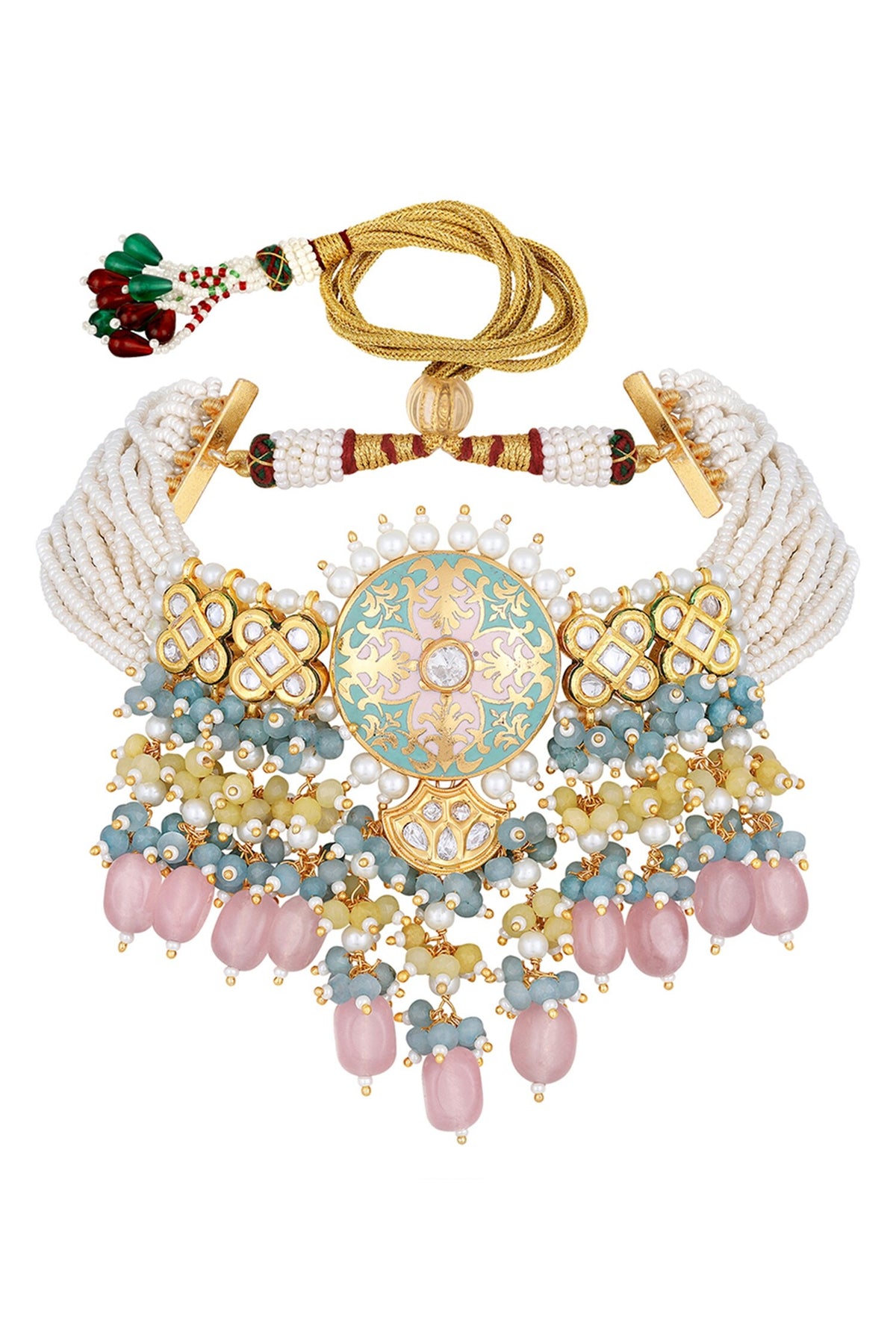 Kundan Embellished Choker Set 