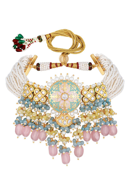 Kundan Embellished Choker Set 