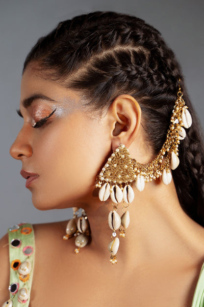 Shell Drop Dangler Earrings 