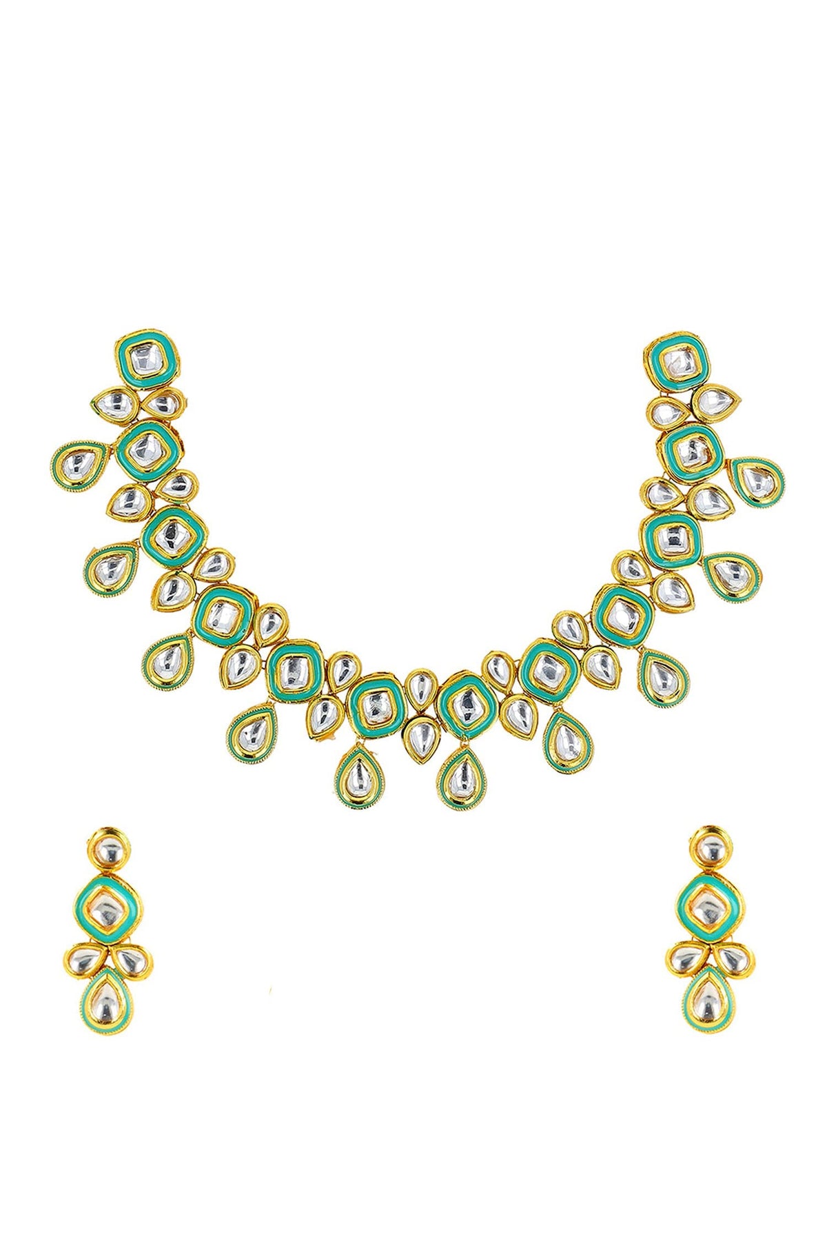 Embellished Kundan Choker Set 