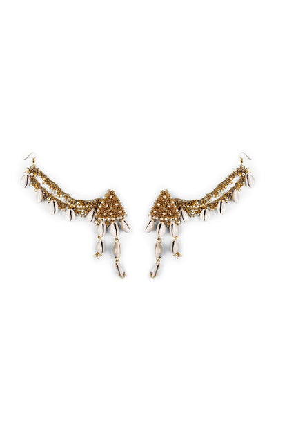 Shell Drop Dangler Earrings 