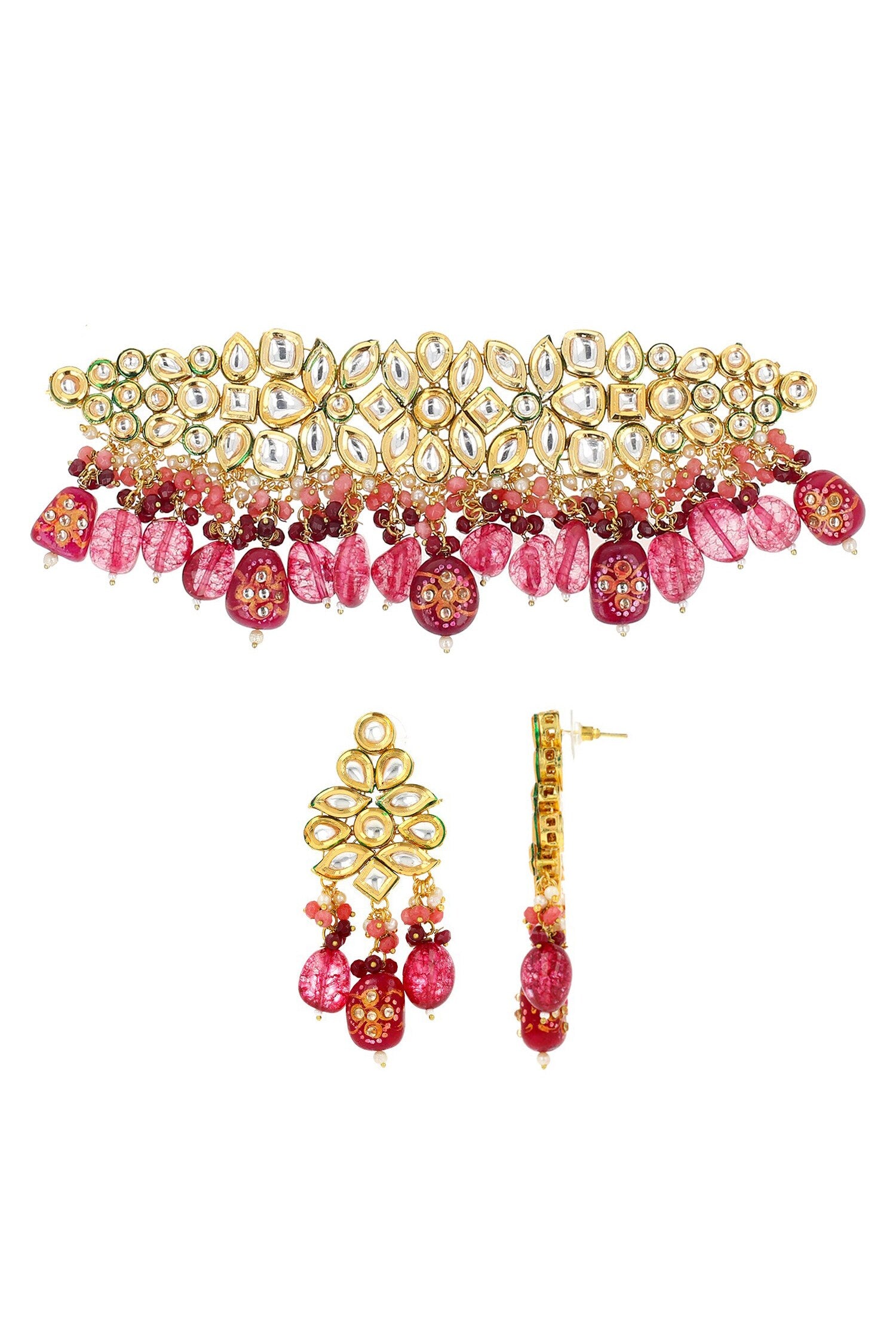 Kundan Embellished Choker Set 