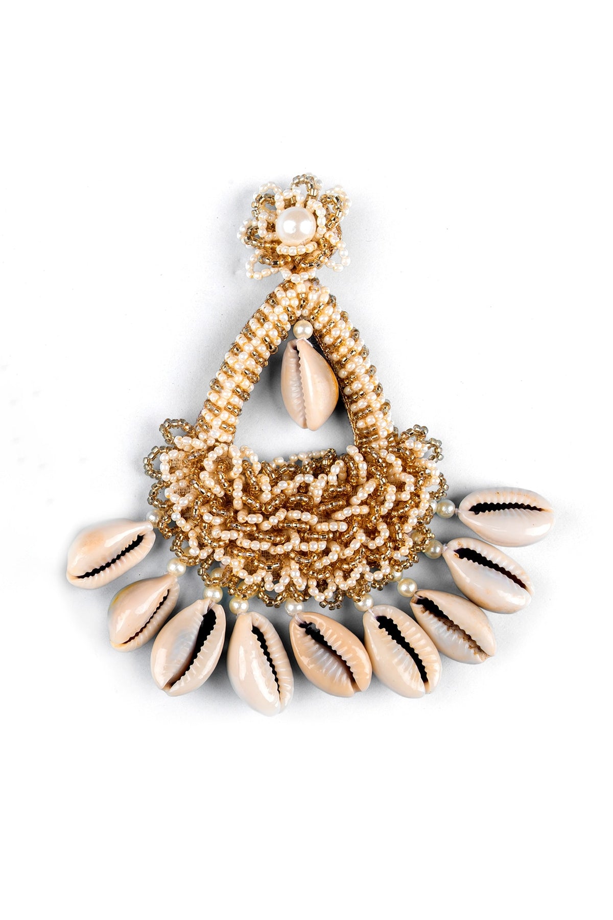Shell Drop Dangler Earrings 