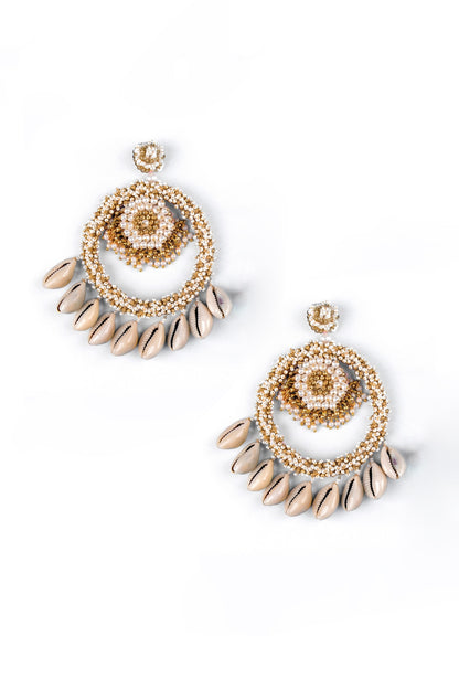 Shell Drop Earrings 