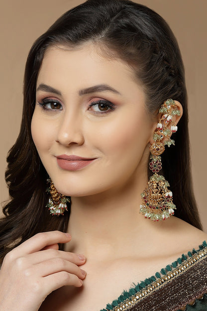 Temple Dangler Earrings 