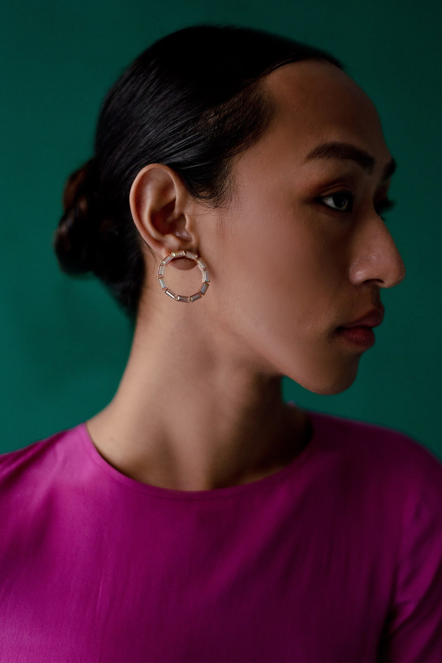 Geometric Shaped Hoops 