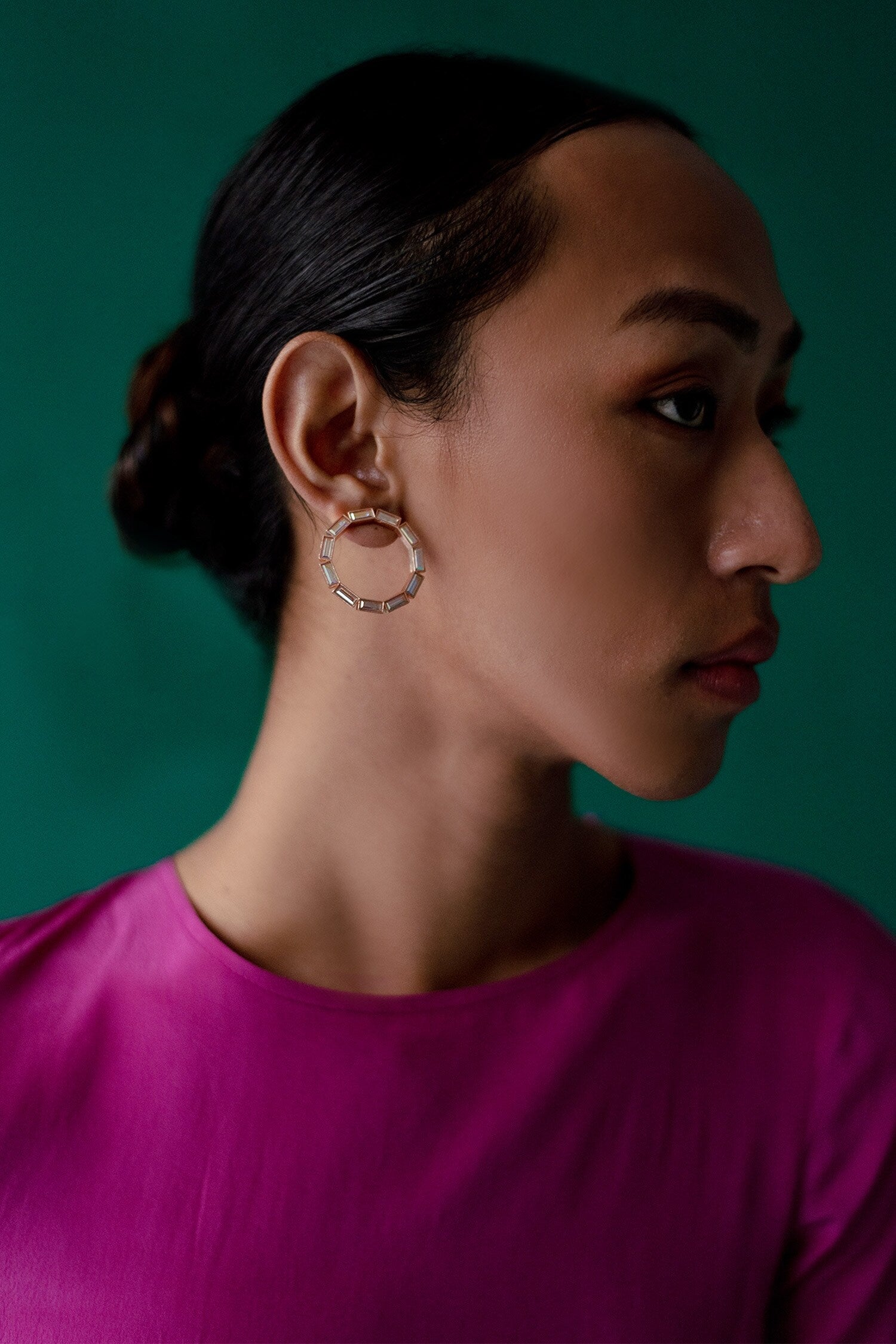 Geometric Shaped Hoops 
