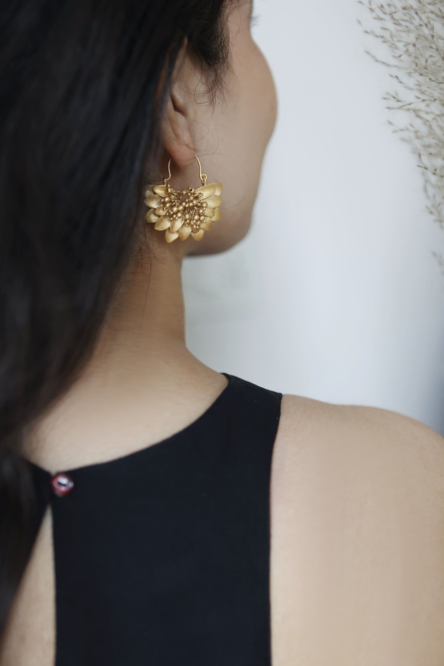 Floral Shape Hoops 