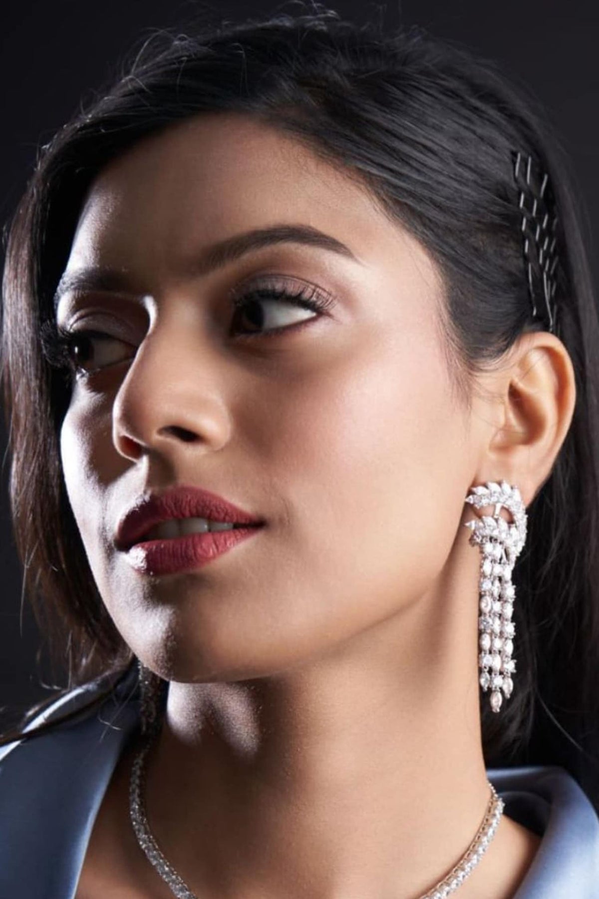Freya Cubic Zirconia Embellished Earrings 