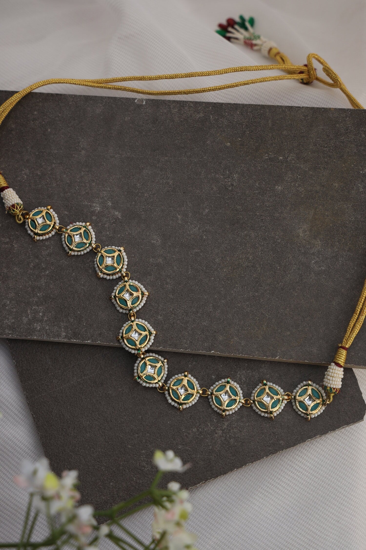 Meenakari Choker Necklace 
