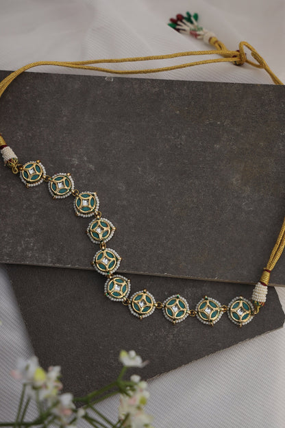 Meenakari Choker Necklace 