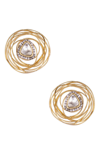 Wired Stud Earrings 