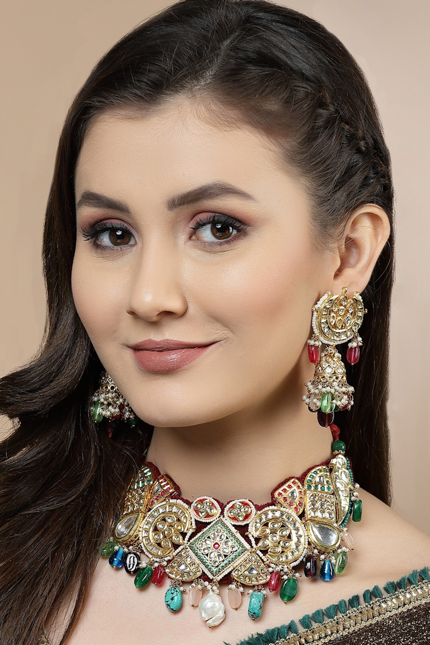 Bead Drop Earrings 