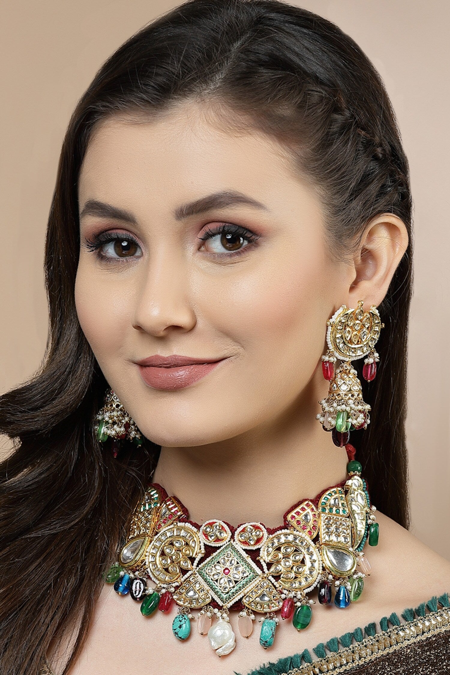 Bead Drop Earrings 