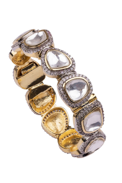 Handcrafted Stone Studded Bracelet 
