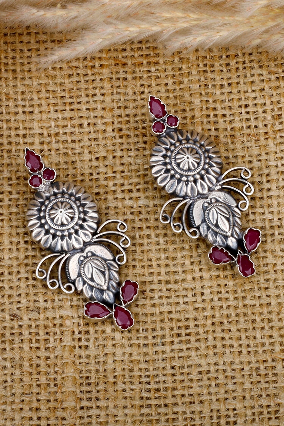 Maya Floral Shaped Earrings 