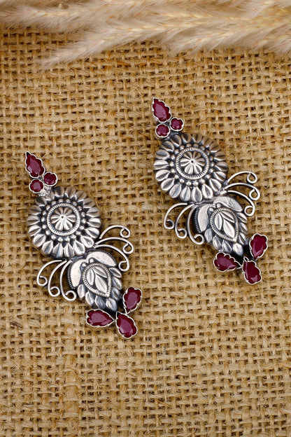 Maya Floral Shaped Earrings 