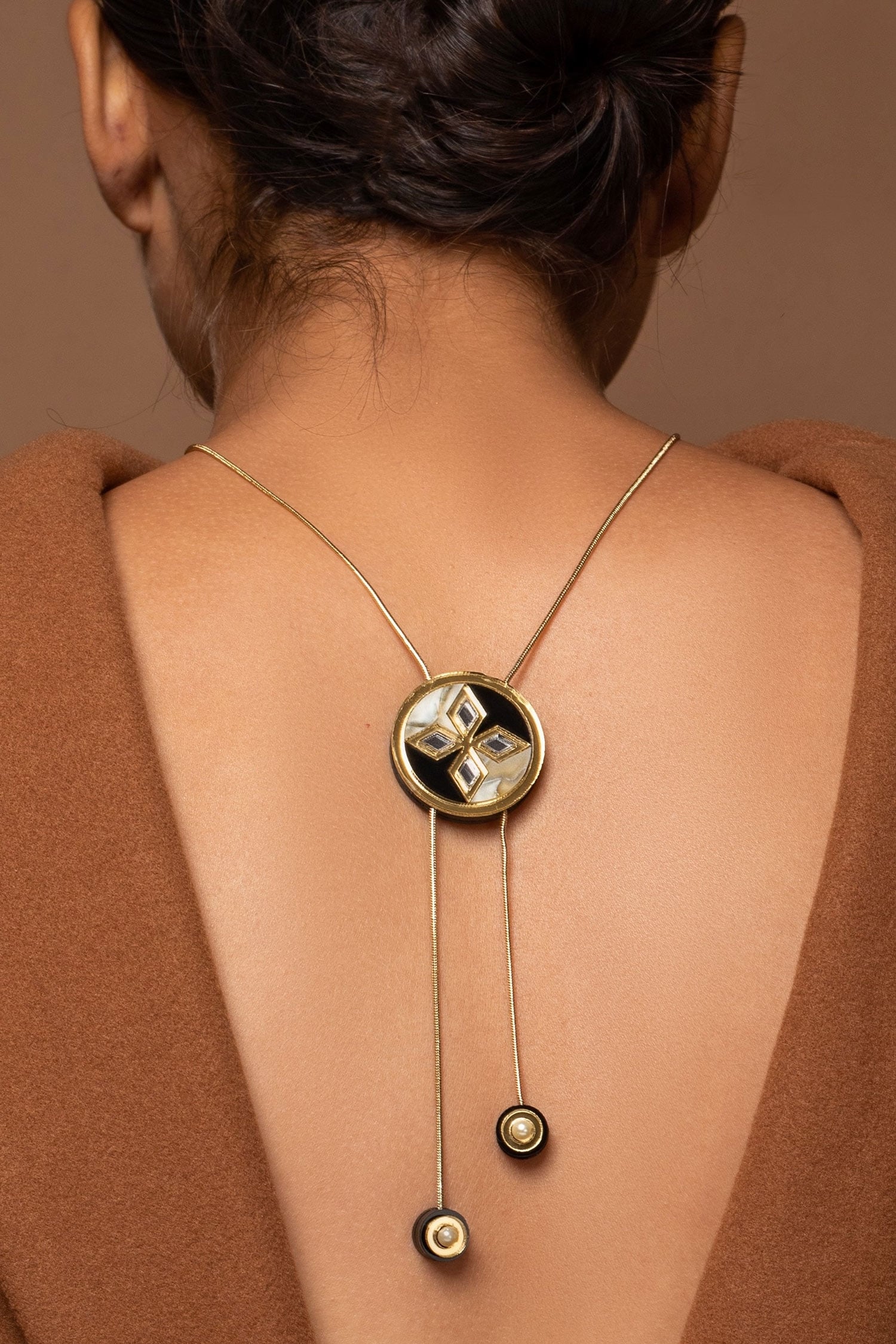 Opaline Long Statement Necklace 