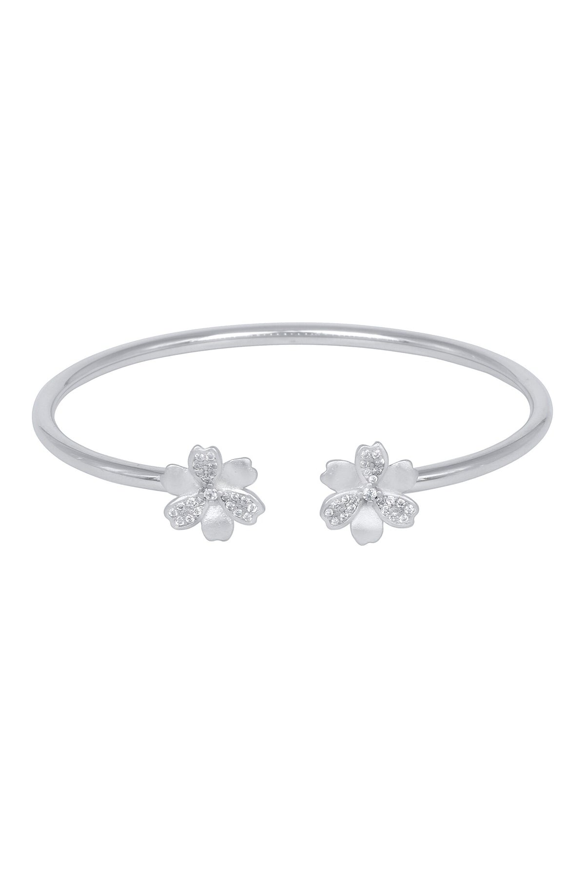 Asma Floral Open Bracelet 