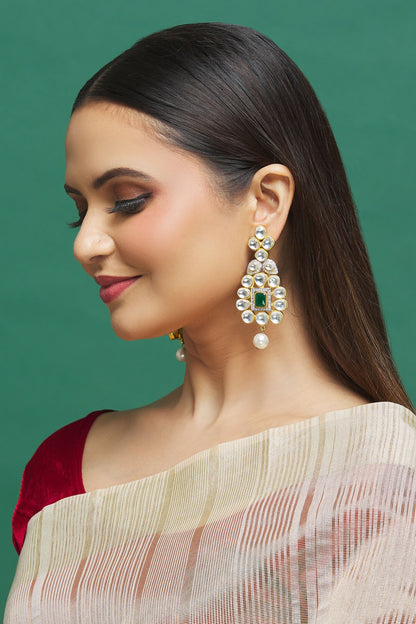 Kundan Embellished Earrings 