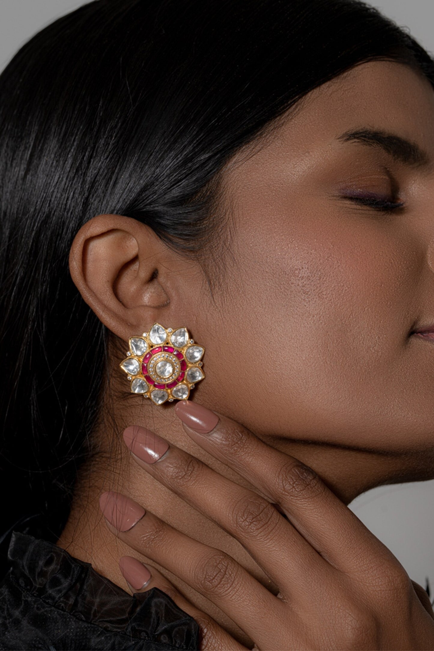 Floral Shape Studs 
