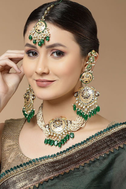 Meenakari Work Maangtikka 