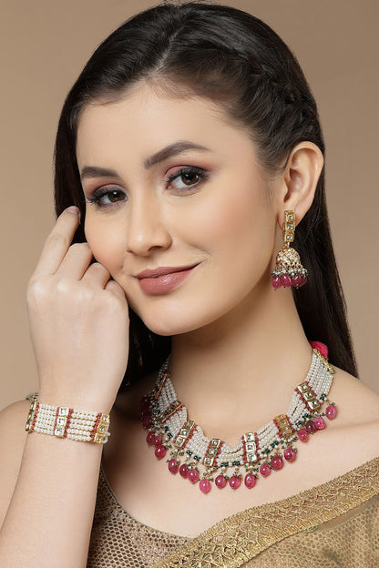 Multi Layered Pearl Bracelet 