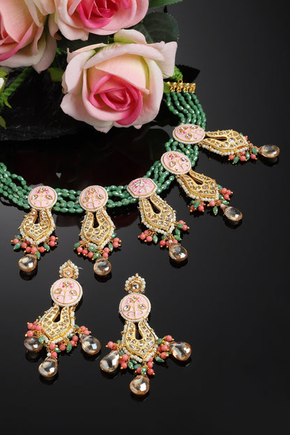 Kundan Embellished Choker Set 