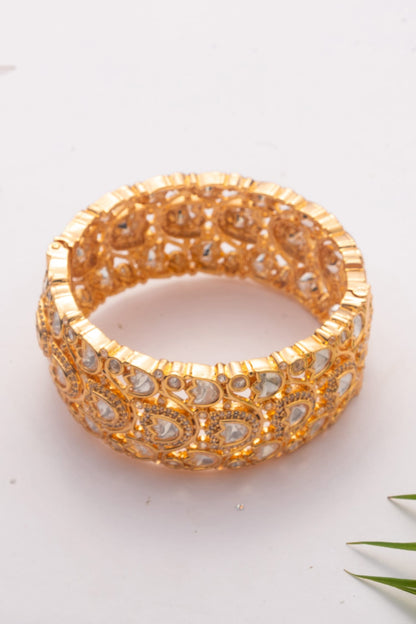 Kundan Polki Tulip Kada 