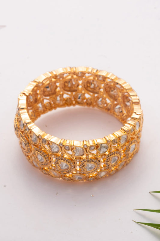 Kundan Polki Tulip Kada 