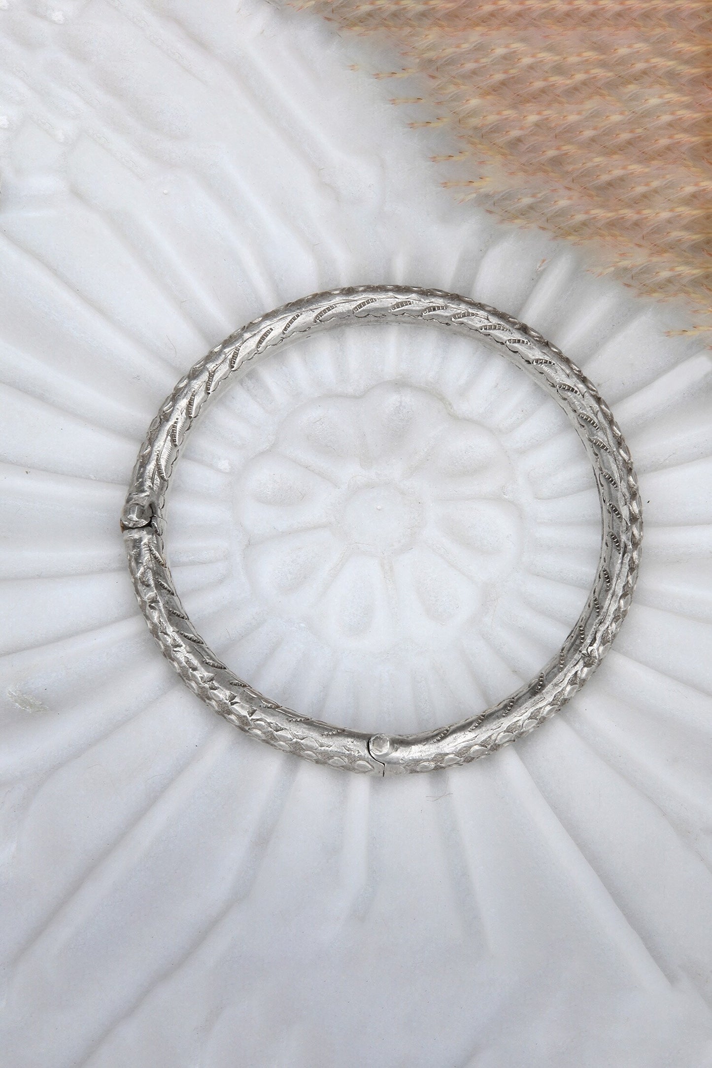 Afsa Carved Anklet 