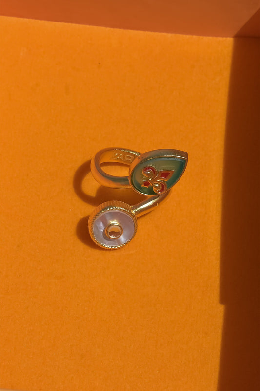 Vintage Queen Open Ring 