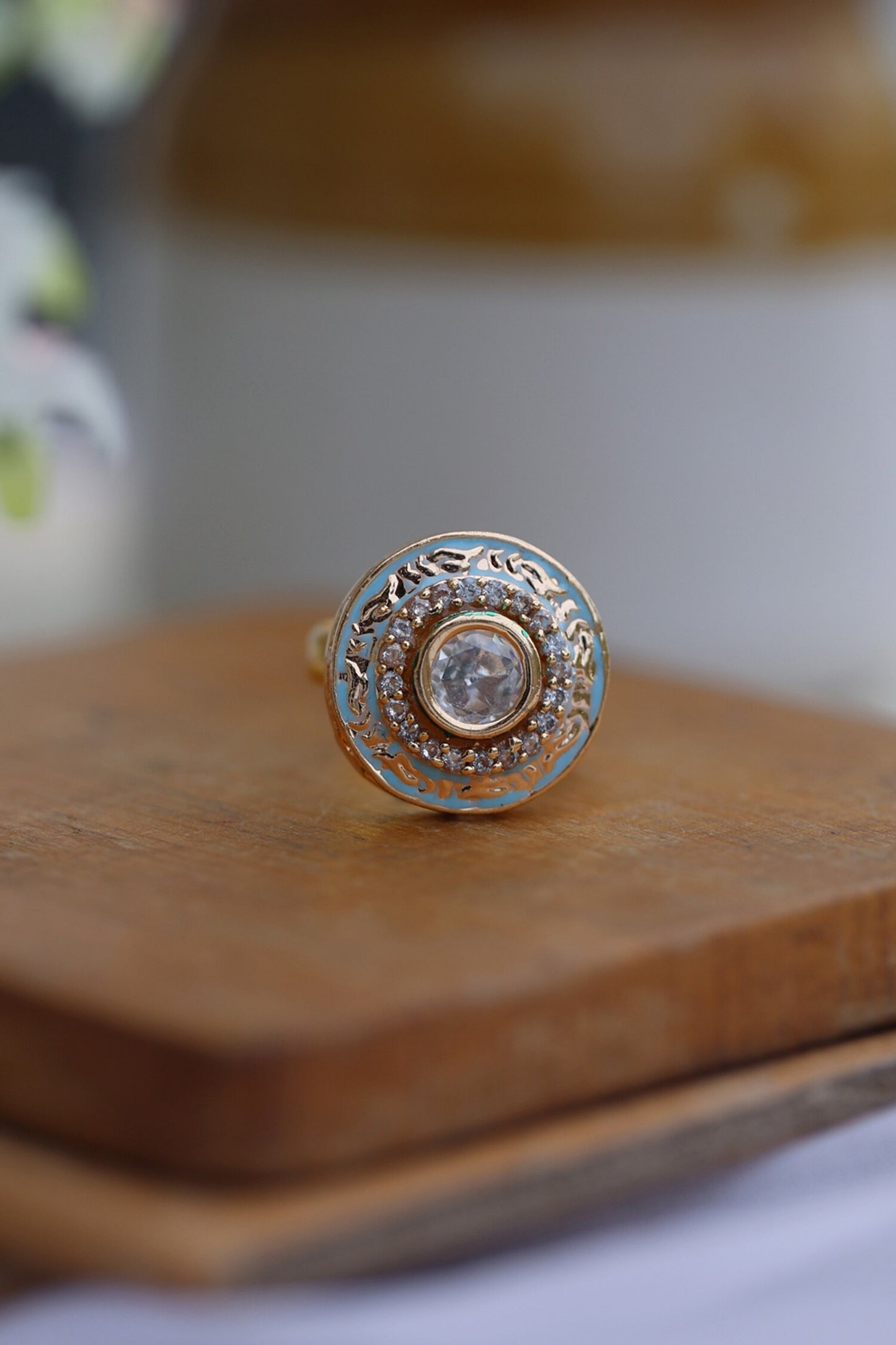 Meenakari Ring 