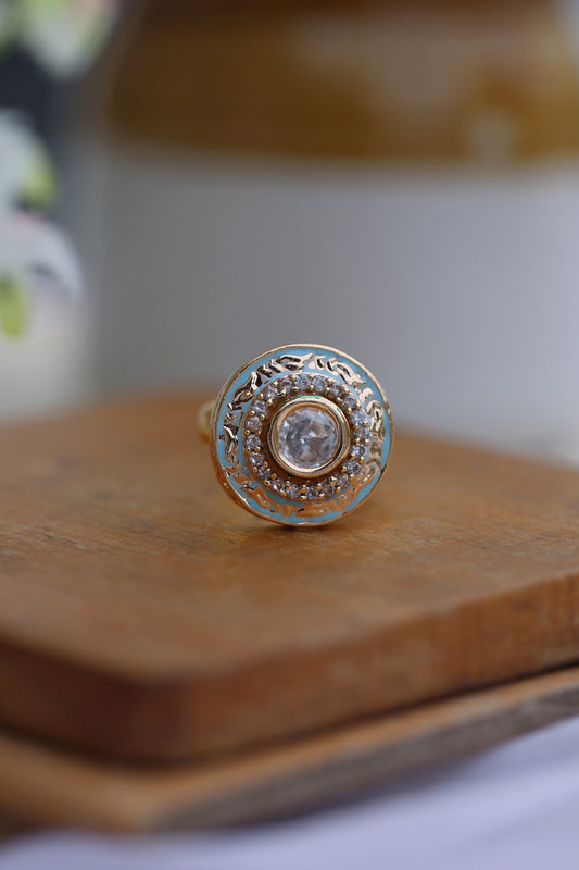Meenakari Ring 